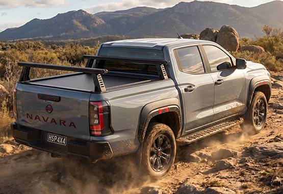 hsp tub rack load rack to suit nissan navara d27 2026 to current models fully adjustable JNR>