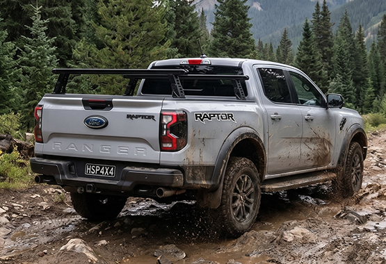 hsp tub rack load rack to suit ford next gen ranger and raptors 2022 to current models fully adjustable JNR>
