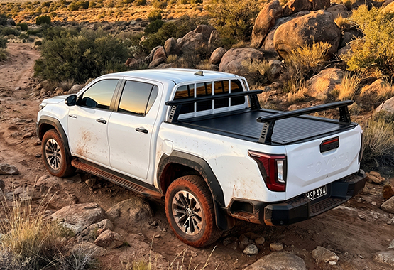 hsp tub rack load rack to suit toyota hilux sr 2026 to current models fully adjustable JNR>