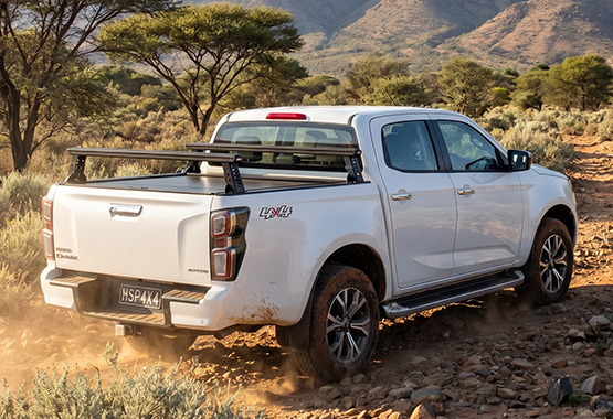 hsp tub rack load rack to suit isuzu dmax 2021 to current models fully adjustable JNR d-max>