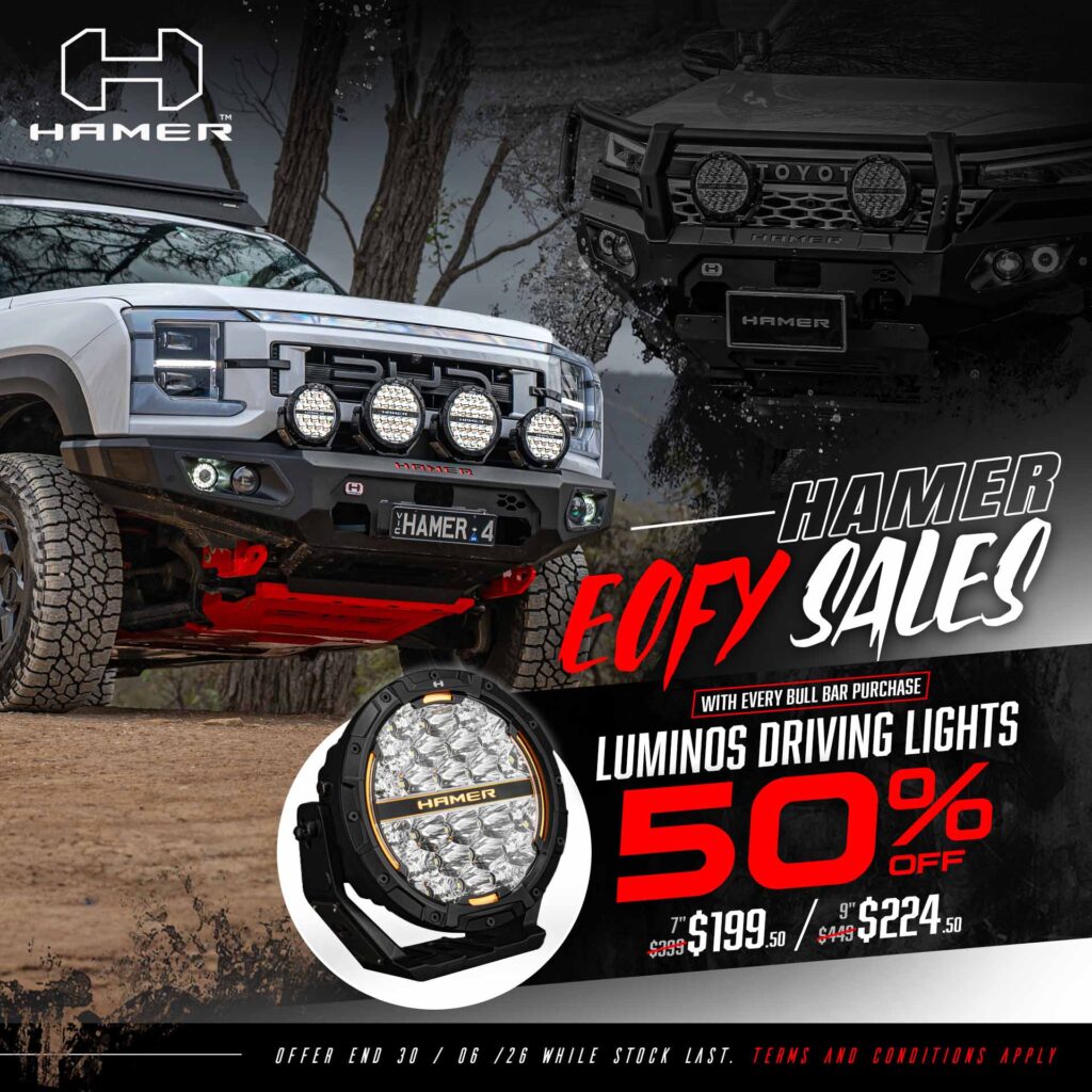 hamer end of financial year sale 2026 hamer bull bars
