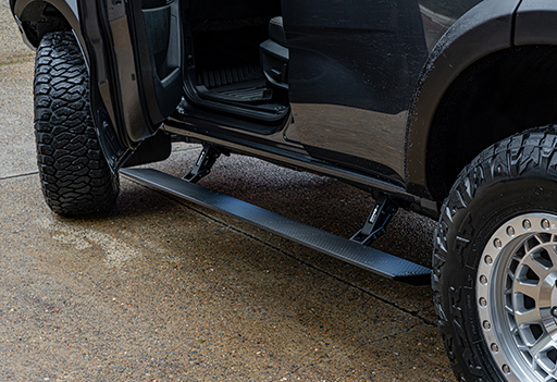 electric side steps eboard running boards automatic deploy and retract when doors open and close with led lights