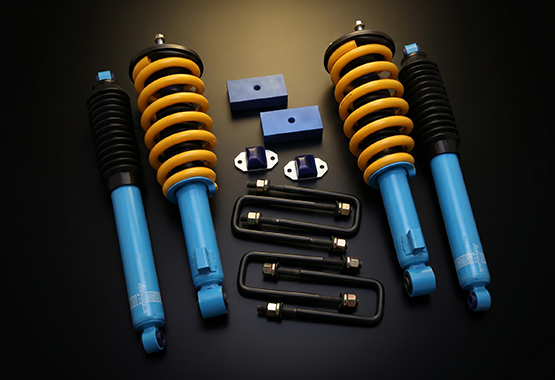 fulcrum formula 4x4 lift kit suspension lift 2" 3" 50mm 75mm adjustable ReadyStruts with shock absorbers leaf springs U-Bolts superpro shackle, pins & bush kit 5 years unlimited km warranty