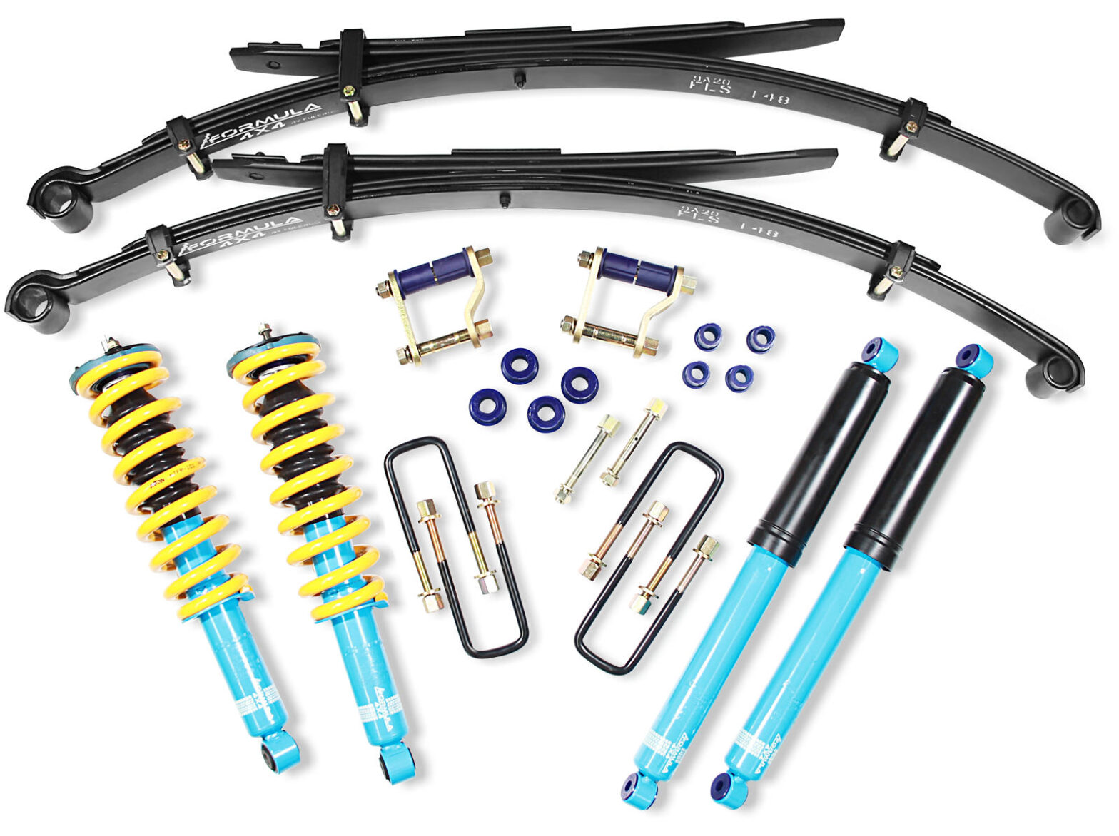 Formula 4x4 2 Inch (50mm) Height Adjustable Lift Kit - Isuzu Dmax (2019-Current)