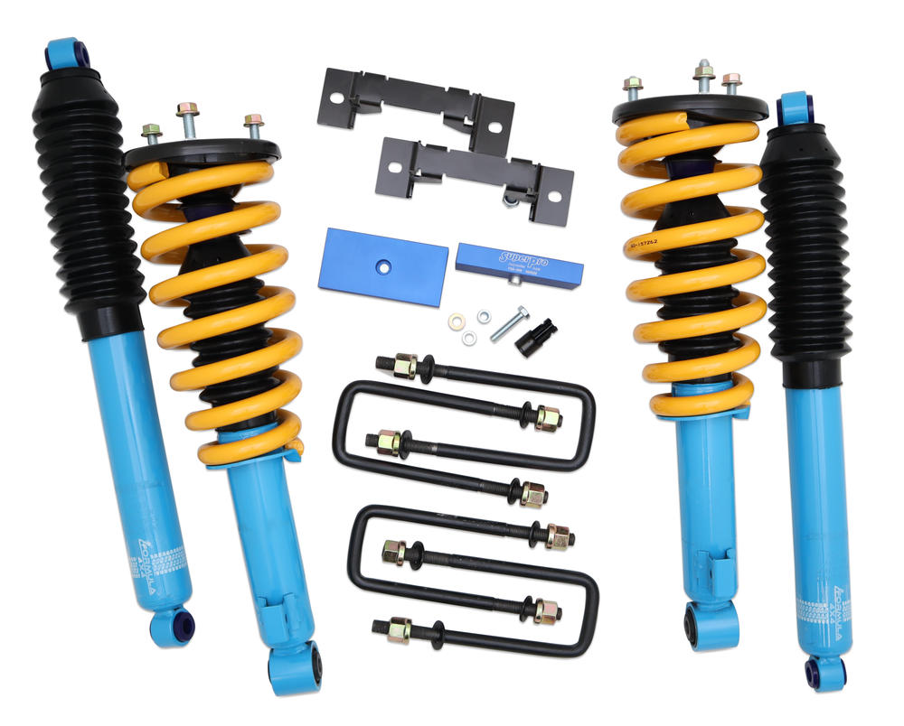 Formula 4x4 (50mm Front & 25mm Rear) ReadyStruts Core Lift Kit - Mitsubishi Triton MR (2018-2024)